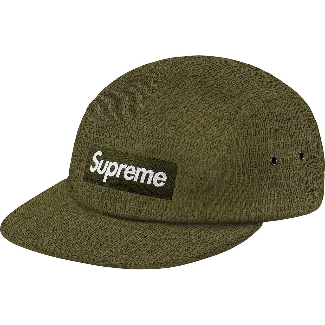 Fuck Everybody Jacquard Camp Cap view 2